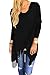 ChongXiao Womens Tassel Slash Shawl Long Sleeve Sweatershirt Cardigan Casual Blouse Top Shirts