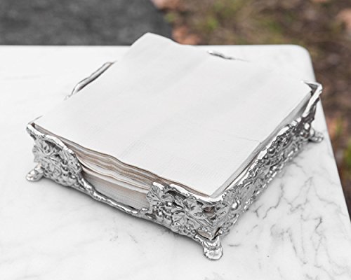 Arthur Court Designs Grape Luncheon Napkin Box