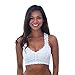 Sannysis Women Sexy White Lace Bralette Wrapped Chest Gather Vest (S)