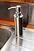 Flourish Homewares Soap Dispenser for Liquid Hand Soap or Lotion, Easy to Clean Rust Free Stainless Steel, Hand Pump to Reduce Mess, Enhance Your Countertop and Encourage Hand Washing Now!