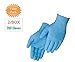 Liberty Glove - Duraskin- T2010W Nitrile Industrial Glove, Powder Free, Disposable, 4 mil Thickness, Medium, Blue Box of 100( 2-Pack)