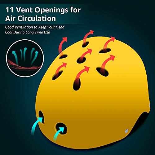 Skateboard helmet with adjustable fit, suitable for air and roller activities, priced at $19.99 as of August 9, 2023.