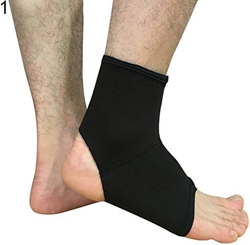 WliYaGg Ankle Support Solid Color Running Basketball Sports Sprain Protector Guard Brace