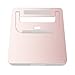 Satechi Lightweight Aluminum Portable Laptop Stand - Compatible with MacBook, MacBook Pro, Microsoft Surface Pro and more (Rose Gold)
