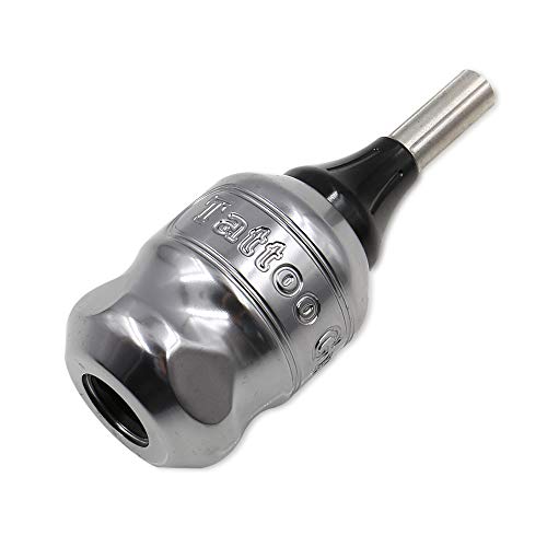 Tattoo Cartridge Grip - Jconly 32MM Aluminum Alloy Tattoo Machine Handle Grip Tube Adjustable Twist For Cartridges Needles Accessories Supply Permanent Makeup Tattoo Machine Gun - Thumbnail 2