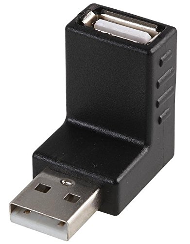 Pro Signal USB 2.0 Type-A Male to Female Up Angled Adaptor – Space Saving – PSG91064
