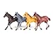 Neliblu Horse Toy Set, 1-Dozen, 6-Inch