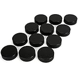 Faswin 18 Pack Classic Ice Hockey Puck with 3 Reusable Mesh Bag