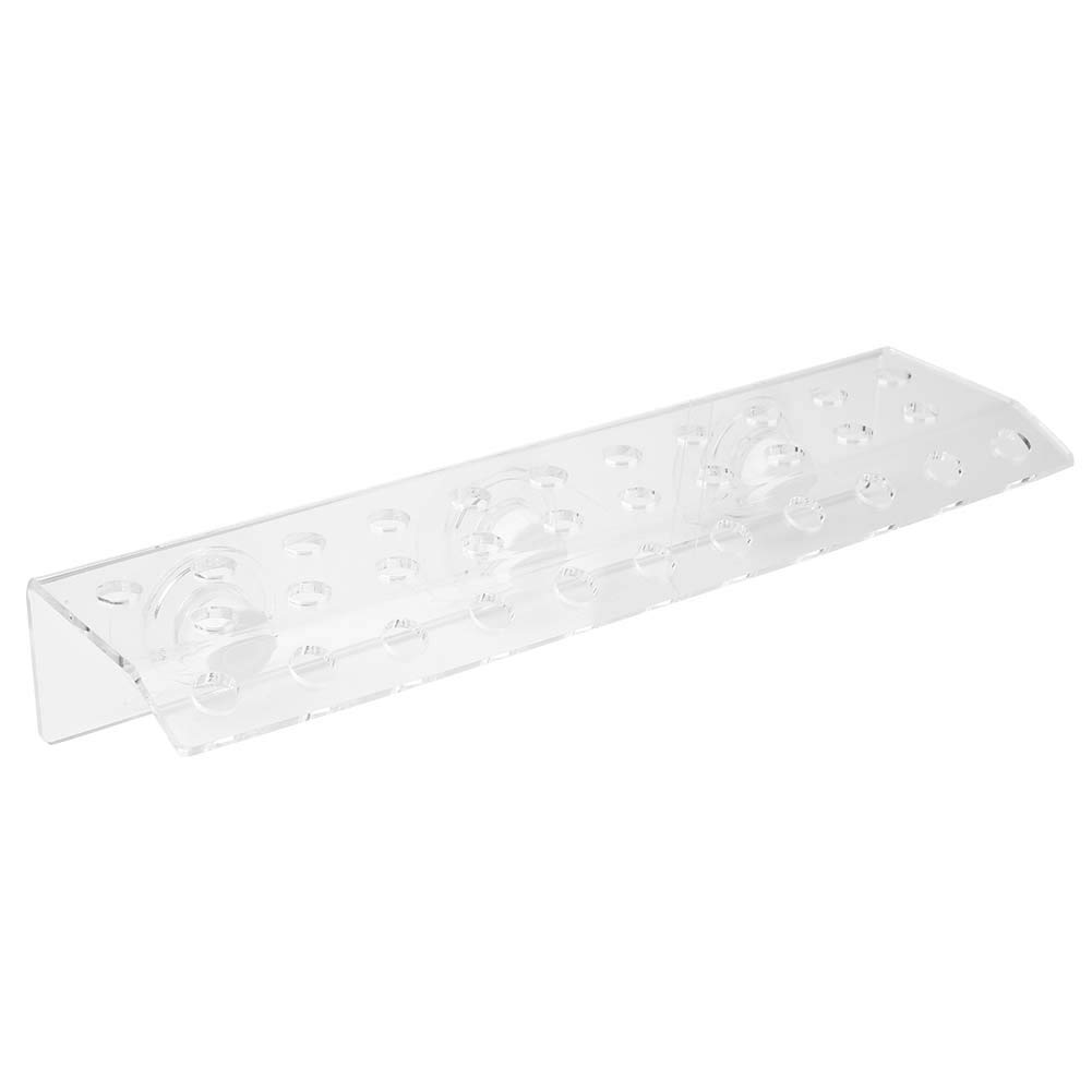 Pssopp Acrylic Coral Frag Rack with Strong Suction Cups for Reef Aquarium Tank - Transparent Coral Fragment Holder Base Premium Aquarium Accessory