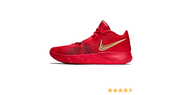 nike kyrie flytrap red & gold