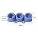Johlycao Polygonal Plant Flower Pot Silicone Mold, DIY Candlestick Concrete Flower Pot Mold Easy to Remove Cement Holder Tool for Home Crafts Decorations (A)