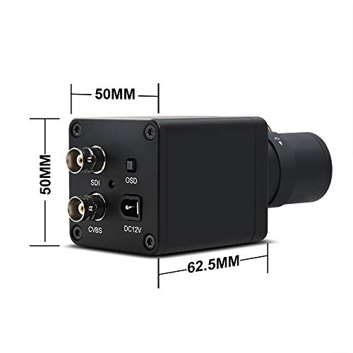 MOKOSE 3G / HD SDI Camera 1080@60/50/30/25P,1080@60/50i HD Digital CCTV Security Camera, 1/2.8 High Sensitivity Sensor CMOS with 2.8-12mm Manual Varifocal Wide-Angle HD Lens