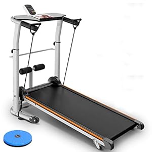 Treadmills QFF@ Opvouwbare Handmatige Wandelen Verstelbare Hoogte Helling Niet Gemotoriseerde Mini Fitness Wandelmachine…