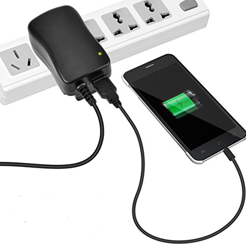 IKOCO 30W Universal Multi Voltage AC/DC Adapter Switching Power Supply with 8 Selectable Adapter Plugs for 3V to 12V Household Electronics Routers Speakers CCTV Cameras Smart Phone Charging Devices