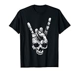 Rocking Heavy Metal Skull Shirt for Women Men Christmas Gift