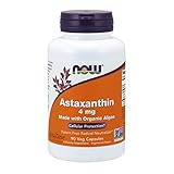 NOWÂ® Astaxanthin, Organic, 4 mg, 90 Veg Capsules