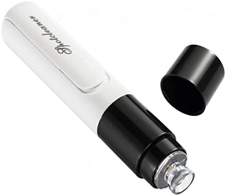 Electric Pore Cleaner, ATTUOSUN Facial Pore Cleaner Vacuum Suction Acne and Grease Extractor, Handheld Electric Blackhead Remover Skin Care Suction Machine Cleansing Tools(Black)