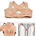 UZZO 2014 New Especially Designed X Type Pattern for Female Chest Breast Support Back Posture Correction Adjustable Breast Shape with 1Free UZZO Logo Keyring (L)