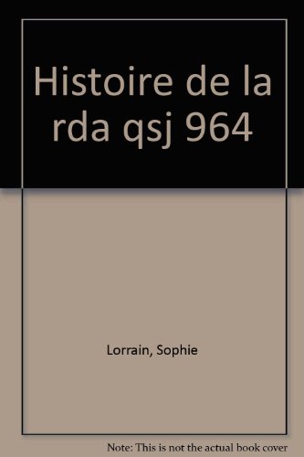 Histoire de la RDA