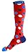 Compression Socks (1 pair) for Men & Women - BEST for Running, Nurses, Shin Splints, Flight Travel, & Maternity Pregnancy - Boost Athletic Stamina, Circulation & Recovery (i-Dots, Small/Medium)