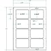 800 Compulabel Adhesive Name Badges, 2.33 X 3.38, White (Same Size As 5395, 05395)