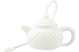 Tea Infuser Silicone Loose Tea Leaves Filter Leaves Strainer Tea Bag Kitchen Aid Teapot Shape Teapot Accessories Attractive