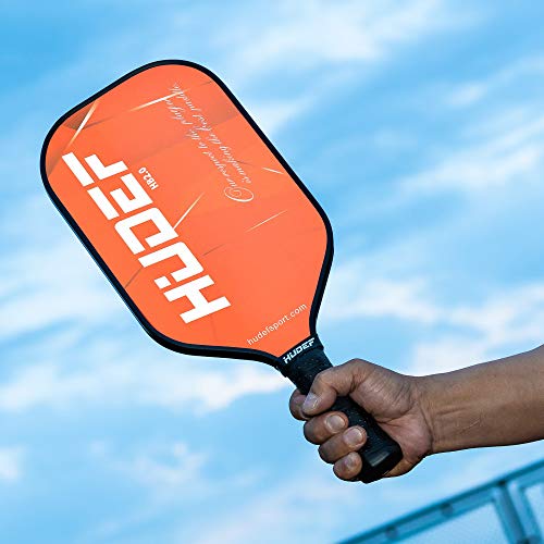 HUDEF Pickleball Paddle Lightweight Graphite Carbon Fiber Face