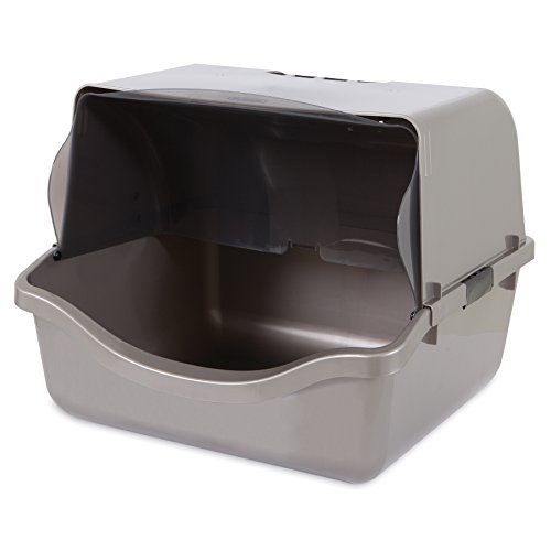 Petmate 22793 Retracting Litter Pan, Brushed Nickel Pricepulse