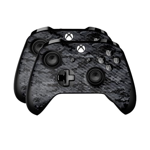 Carbon Fiber Skin Compatible with Microsoft Xbox One Controller (2 Pack) - Digi…