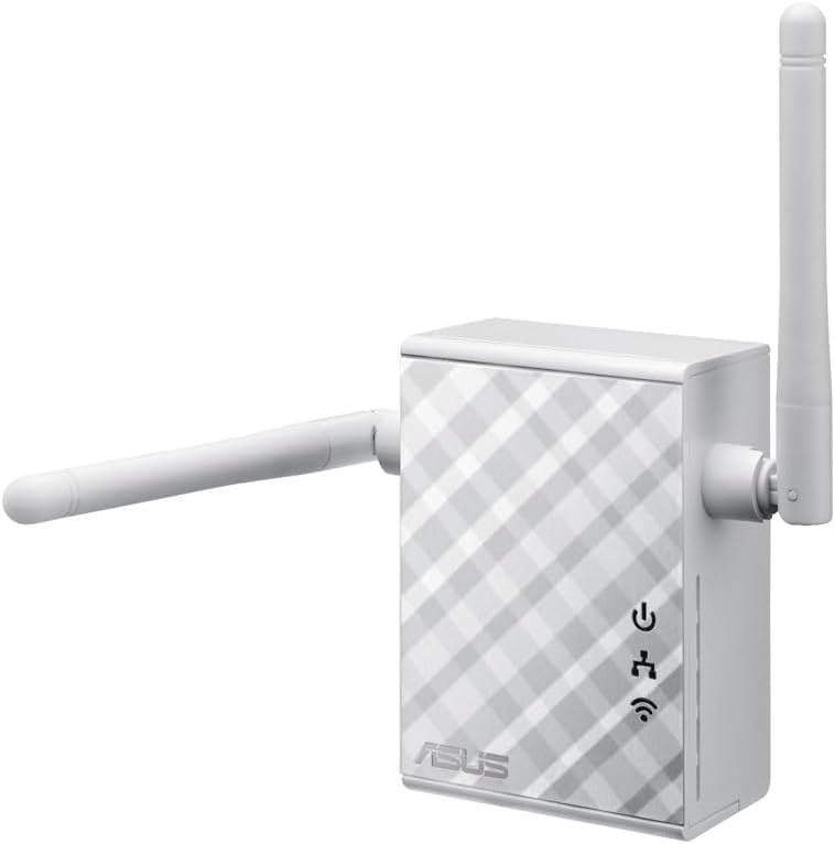RP-N12 - Repetidor/Punto Acceso inalámbrico N300 (Antenas externas, WPS, Puerto LAN), Blanco