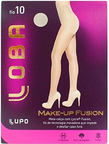 meia calça lupo make up fusion