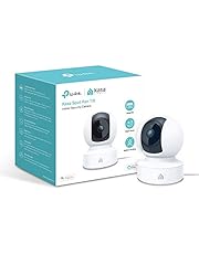 Kasa Dome Indoor Security Camera by TP-Link, 1080p HD Smart Home Pan/Tilt Camera with Night Vision, Motion Detection for Pet Baby Monitor
