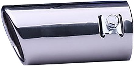 Mavota Universal Straight Fits Car Stainless Steel EXHAUST Tail Muffler Tip Pipe Fit Pipe Diameter 1" TO 1 1/2"