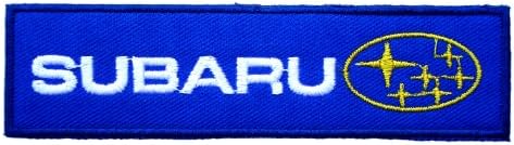 SUBARU World Rally Team Label Clothes CS10 Iron on Patches