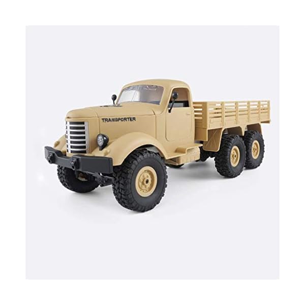 wangch RC Auto 4WD Off-Road Klettern Auto 2.4G drahtlose Fernbedienung Simulation Militär LKW High-Speed ​​Racing Stunt…