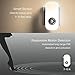 JTD ® Smart Energy-efficient LED Night Light Motion Auto Sensing LED Lights Motion Sensor Flashlight Rechargeable Emergency Light (2 Pack)