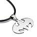 New Jewelry Slippy Batman Sign Pendant 316L Stainless Steel Necklaces (#2)