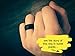 Silicone Ring for Men Black with Bear Paw Print Ring - Buy Now