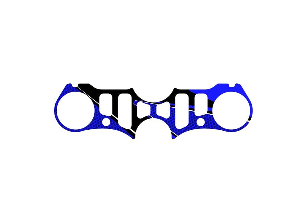 Puig 21252A Yoke Protector Radikal Blue