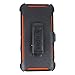 Samsung Galaxy S8+ Case-Heavy Duty Full Body Protective Rugged Holster w/Belt Clip,Shock Resistant Case Cover for Galaxy S8 Plus (Orange-Tree-Camo)