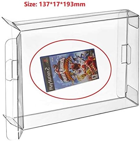 Amazon Co Jp Childhood Ps 2プレイステーション2ゲームキューブxbox Wii Xbox 360ゲーム カートリッジボックス用10個クリア保護ボックスケースディスプレイスリーブプロテクター ゲーム