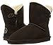 BEARPAW Women's Rosie Winter Boot, Chocolate, 8 M US