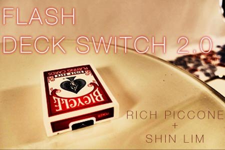 Flash Deck Switch 20 (Improved Red) By Shin Lim Trick