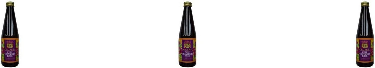 (3 PACK) - Biona Cranberry Juice - 100% Pure | 330ml | 3 PACK - SUPER SAVER - SAVE MONEY