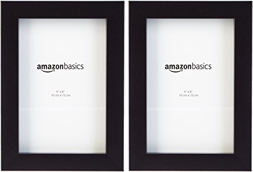 1 AmazonBasics+Photo+Frame+Black+2+Pack