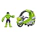 Playskool Heroes Marvel Super Hero Adventures Hulk Figure with Tread Racer Vehicle primary
