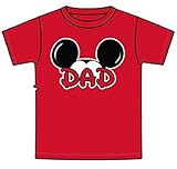 Disney Mickey Mouse Tee Men's T-Shirt Dad Fan Fashion Top (2X-Large)