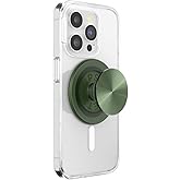 PopSockets Phone Grip for MagSafe, Magnetic Holder, Phone Stand, Green - Alum Radial Love