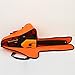 QEES 18 inch Chainsaw Chain Case, Woodworking Tools Bag, Heavy Duty Chainsaw Carrying Case, Portable Tote Bag for Lumberjack GJB47 (Orange)