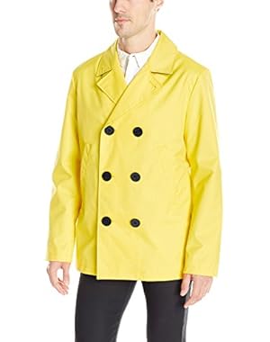 Men's Long Sleeve Water Resistant Peacoat